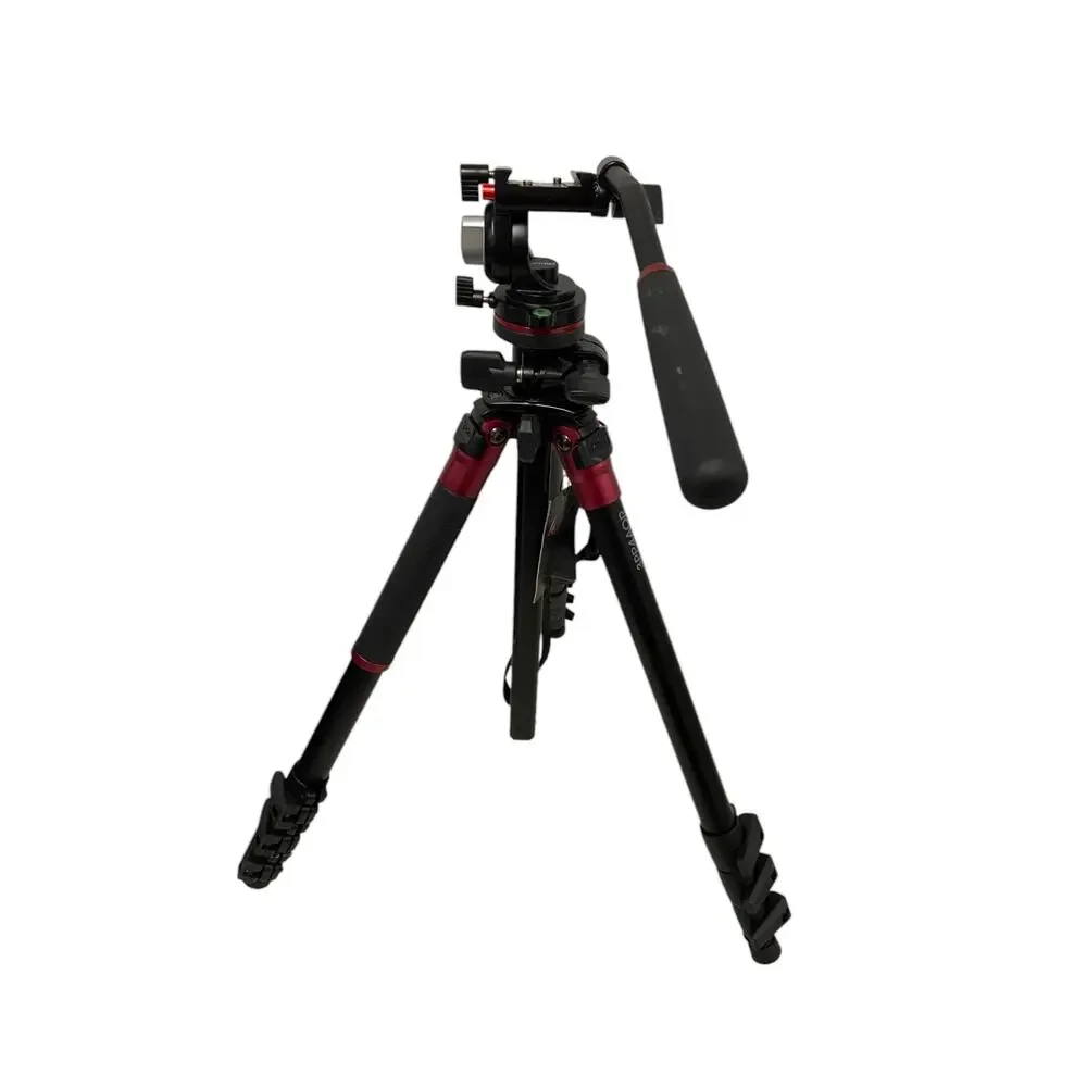 3Pod Orbit 4-Section Aluminum Tripod Lightweight Fluid Video Head Bag 3PP4AOR